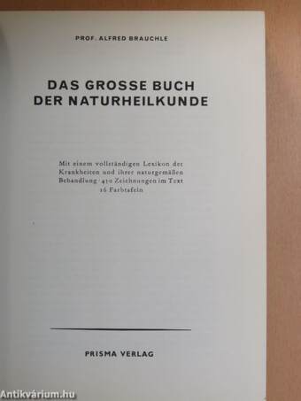 Das grosse Buch der Naturheilkunde