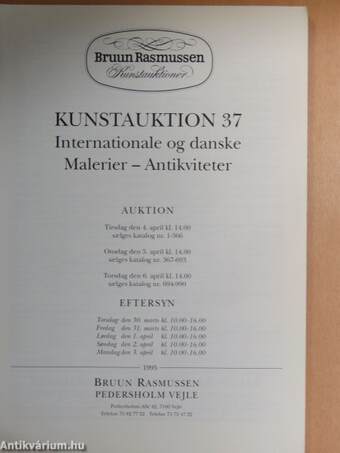 Bruun Rasmussen Kunstauktion 37