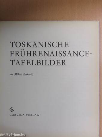 Toskanische Frührenaissance-Tafelbilder