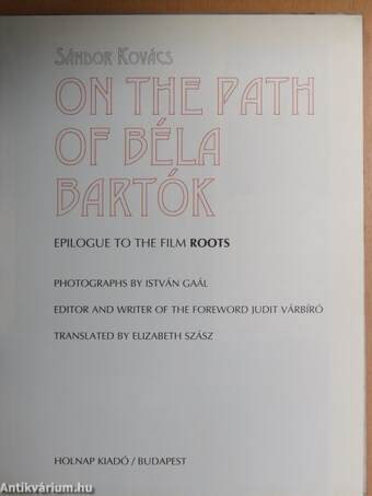 On the path of Béla Bartók