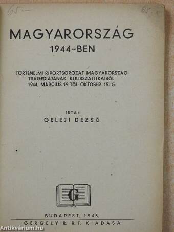 Magyarország 1944-ben