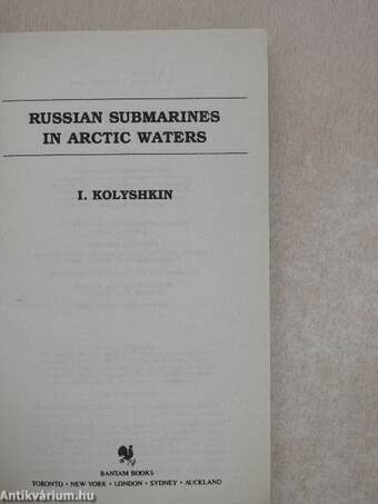 Russian submarines in arctic waters