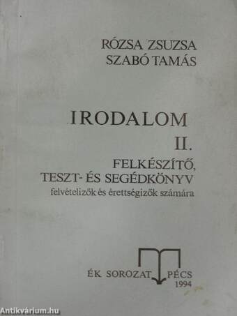 Irodalom II. (töredék)