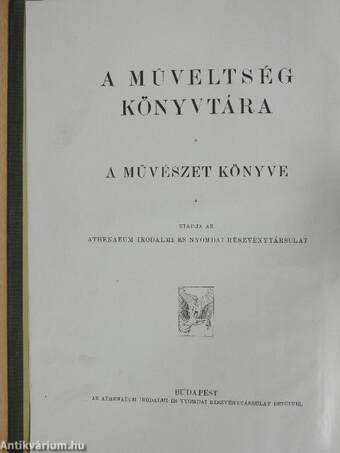 A művészet könyve I-II.