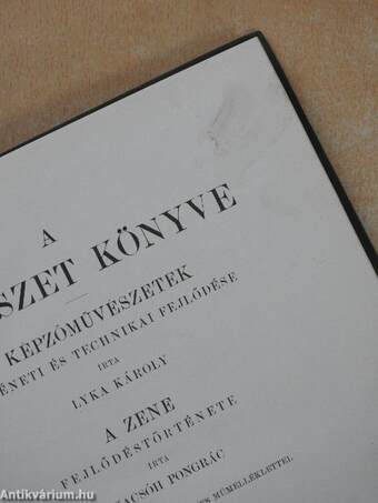 A művészet könyve I-II.