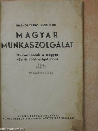 Magyar munkaszolgálat