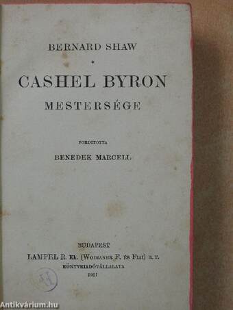 Cashel Byron mestersége