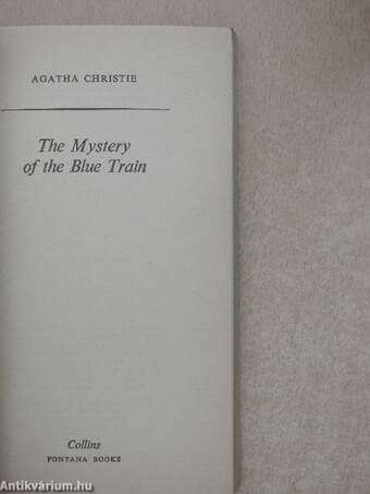 The Mystery of the Blue Train