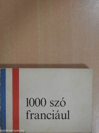1000 szó franciául 