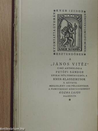 János vitéz/A helység kalapácsa/Bolond Istók/Az apostol