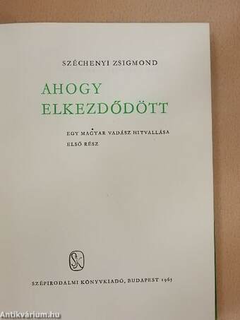 Ahogy elkezdődött...