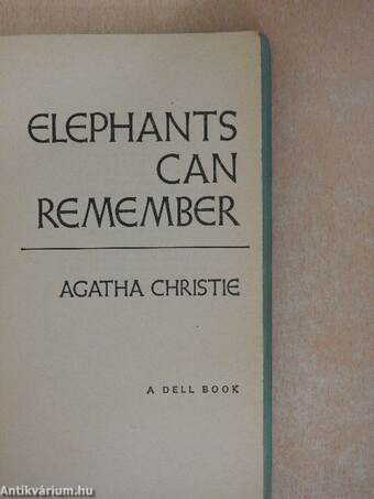 Elephants Can Remember