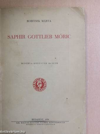 Saphir Gottlieb Móric