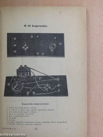 Rádiótelefon II. - Rádiókészülékek szerelése és számitása