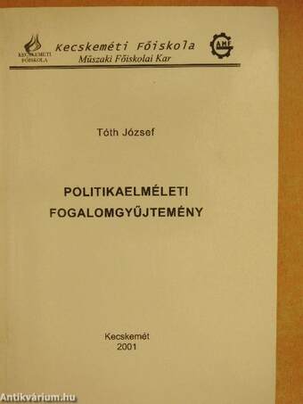 Politikaelméleti fogalomgyűjtemény