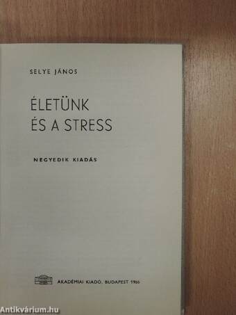 Életünk és a stress