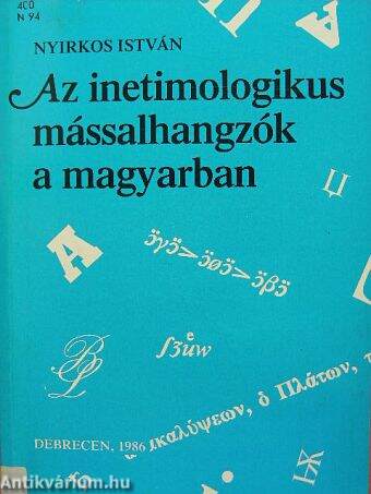 Az inetimologikus mássalhangzók a magyarban