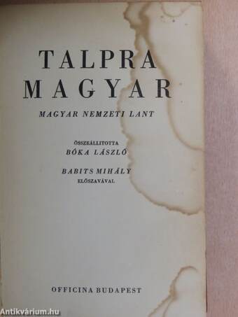 Talpra magyar