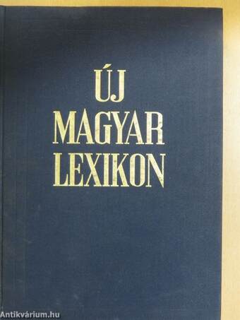 Új magyar lexikon 1-6.