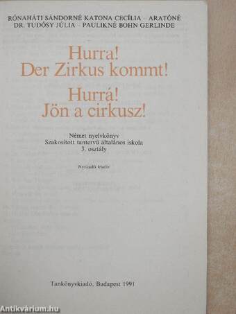 Hurra! Der Zirkus kommt!