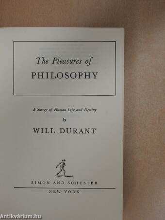 The Pleasures of Philosophy