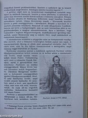 Gál Sándor honvédezredes 1848-1849-es tevékenysége (dedikált példány)