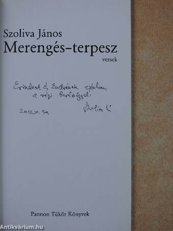 Merengés-terpesz (dedikált példány)