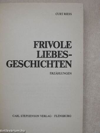 Frivole Liebesgeschichten