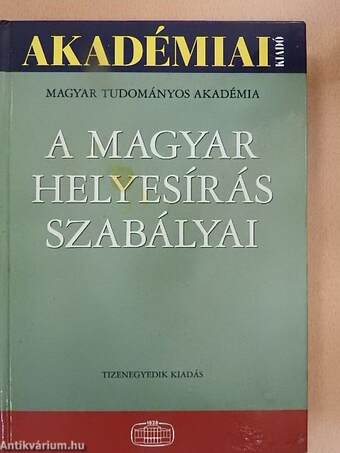 A magyar helyesírás szabályai