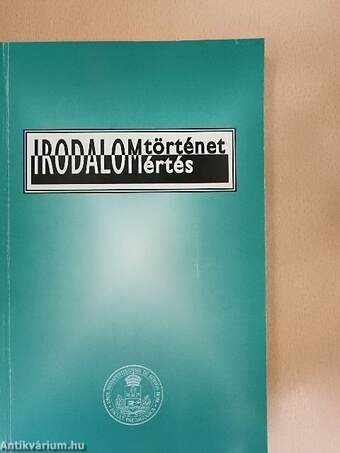 Irodalomtörténet-irodalomértés