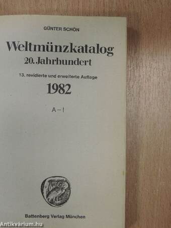 Weltmünzkatalog 1982. I-II.