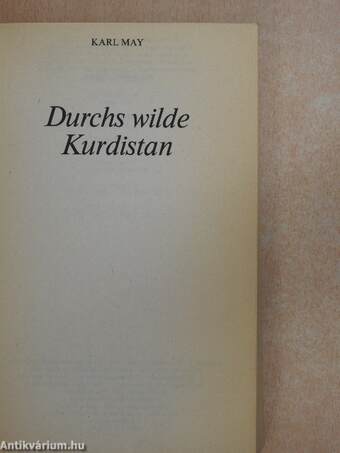 Durchs wilde Kurdistan