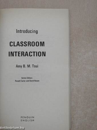 Introducing Classroom Interaction