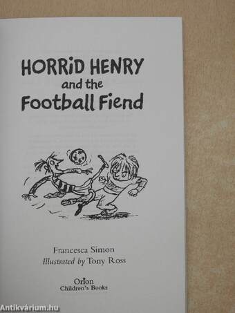 Horrid Henry's Football Kit - Gift Pack