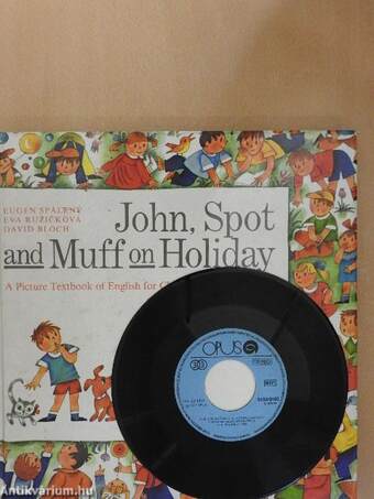 John, Spot and Muff on Holiday - lemezzel