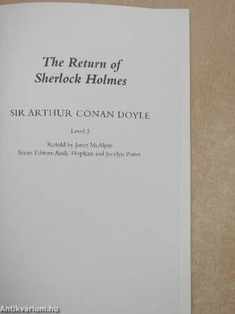 The Return of Sherlock Holmes