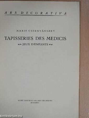 Les tapisseries Medicis