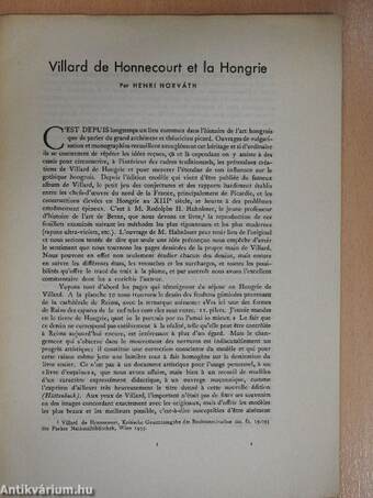 Villard de Honnecourt et la Hongrie