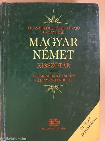 Magyar-német kisszótár