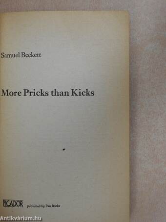 More Pricks than Kicks