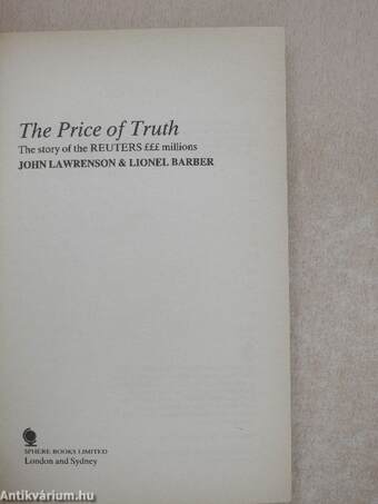 The Price of Truth