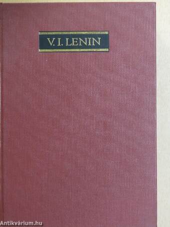 V. I. Lenin összes művei 39.