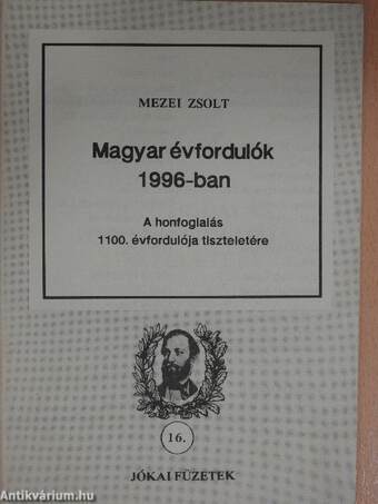 Magyar évfordulók 1996-ban