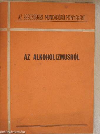 Az alkoholizmusról