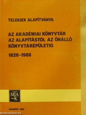 Telekiek alapítványa 1826-1988