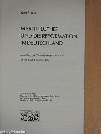 Martin Luther und die reformation in Deutschland