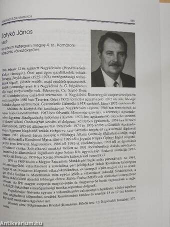 Az 1994-ben megválasztott Országgyűlés Almanachja