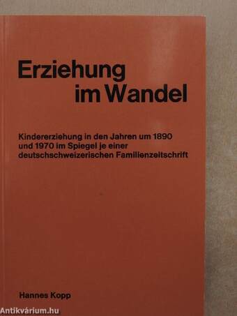 Erziehung im Wandel