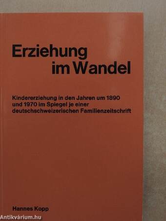 Erziehung im Wandel