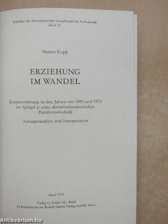 Erziehung im Wandel